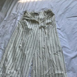 ZARA striped pants